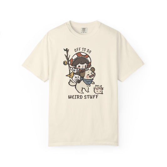 JPLAND Off To Do Weird Stuff T-Shirt