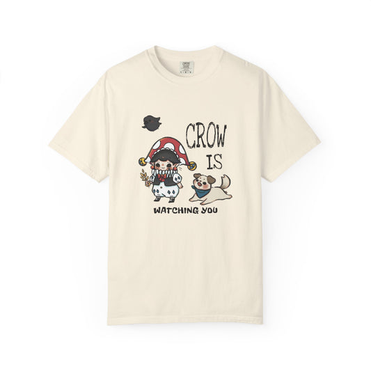 JPLAND Crow Is Watching T-Shirt