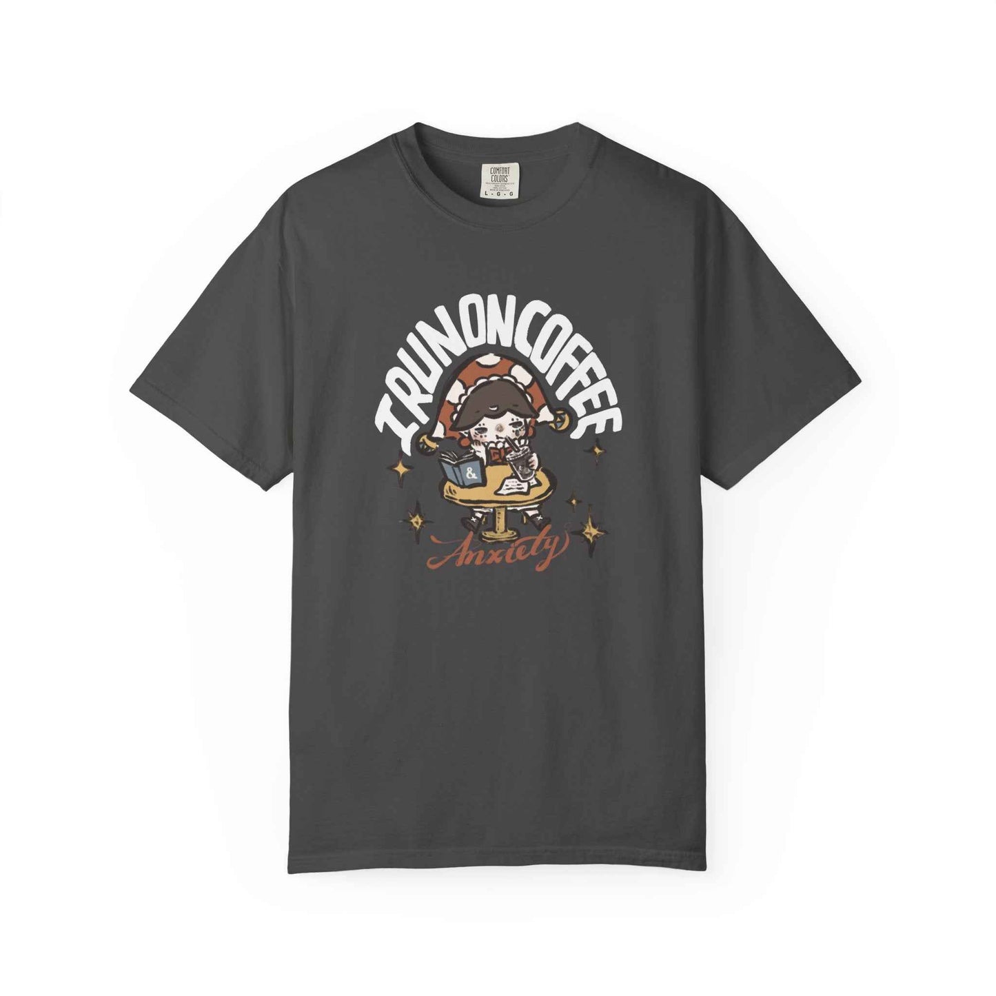 JPLAND I Run On Coffee T-Shirt