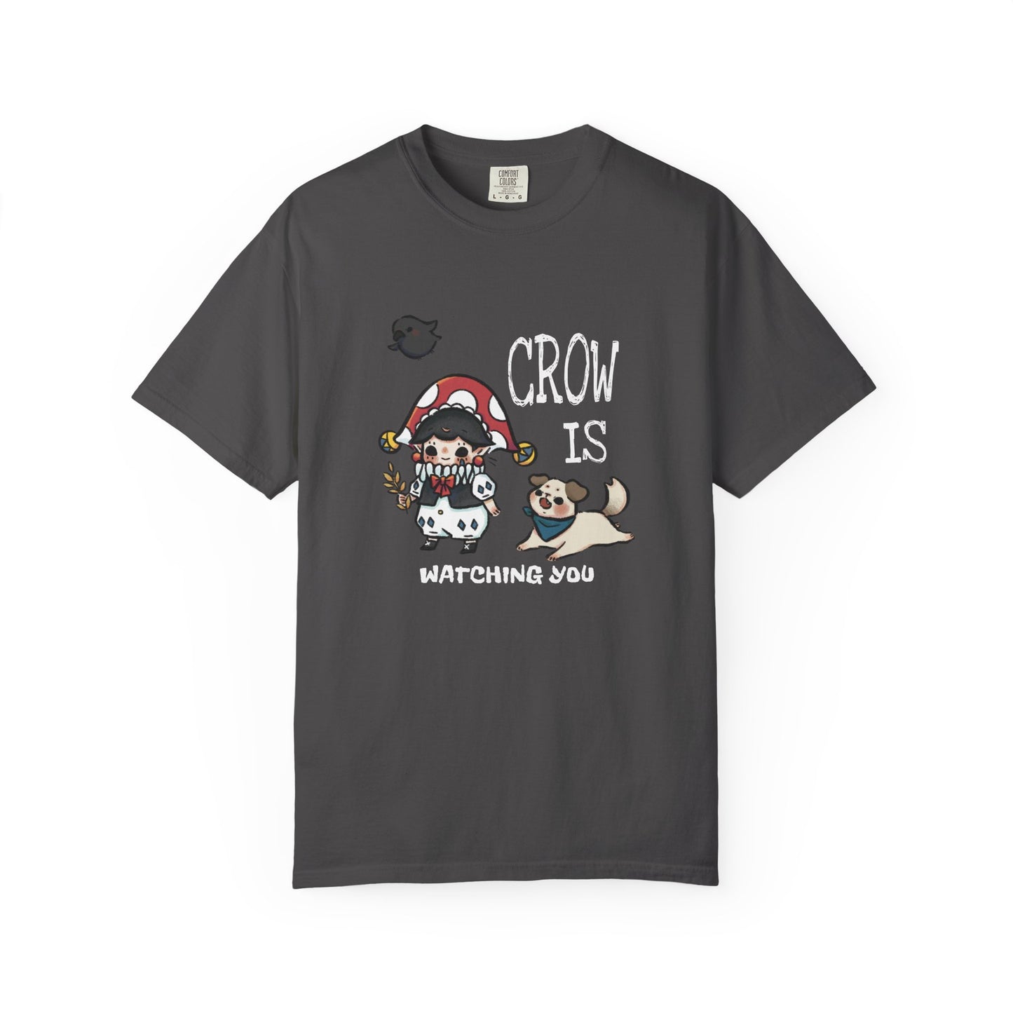 JPLAND Crow Is Watching T-Shirt