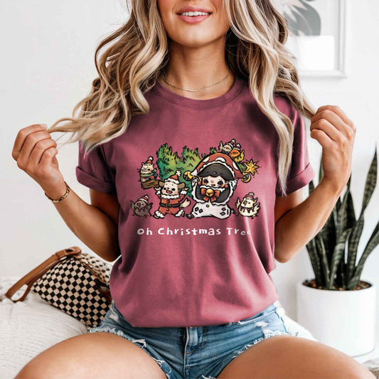 Christmas tree T-Shirt - Spooky Season Essential