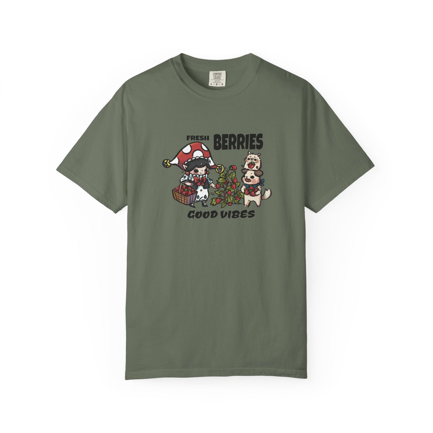 JPLAND Fresh Berries Good Vibes T-Shirt