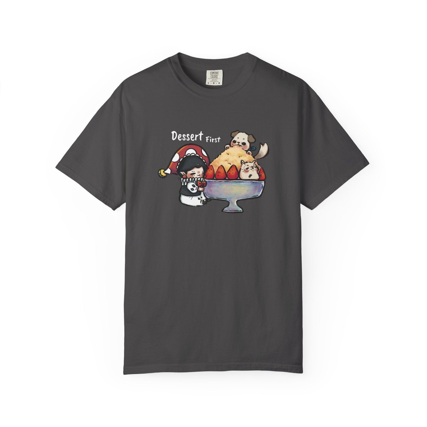 JPLAND Dessert First T-Shirt