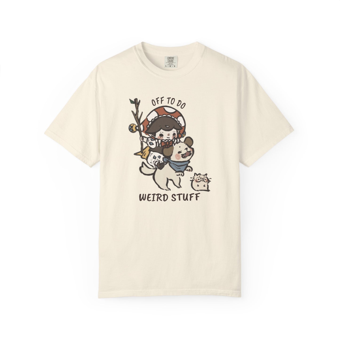 JPLAND Off To Do Weird Stuff T-Shirt