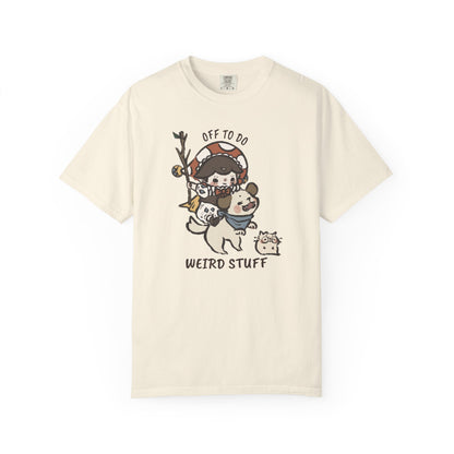 JPLAND Off To Do Weird Stuff T-Shirt