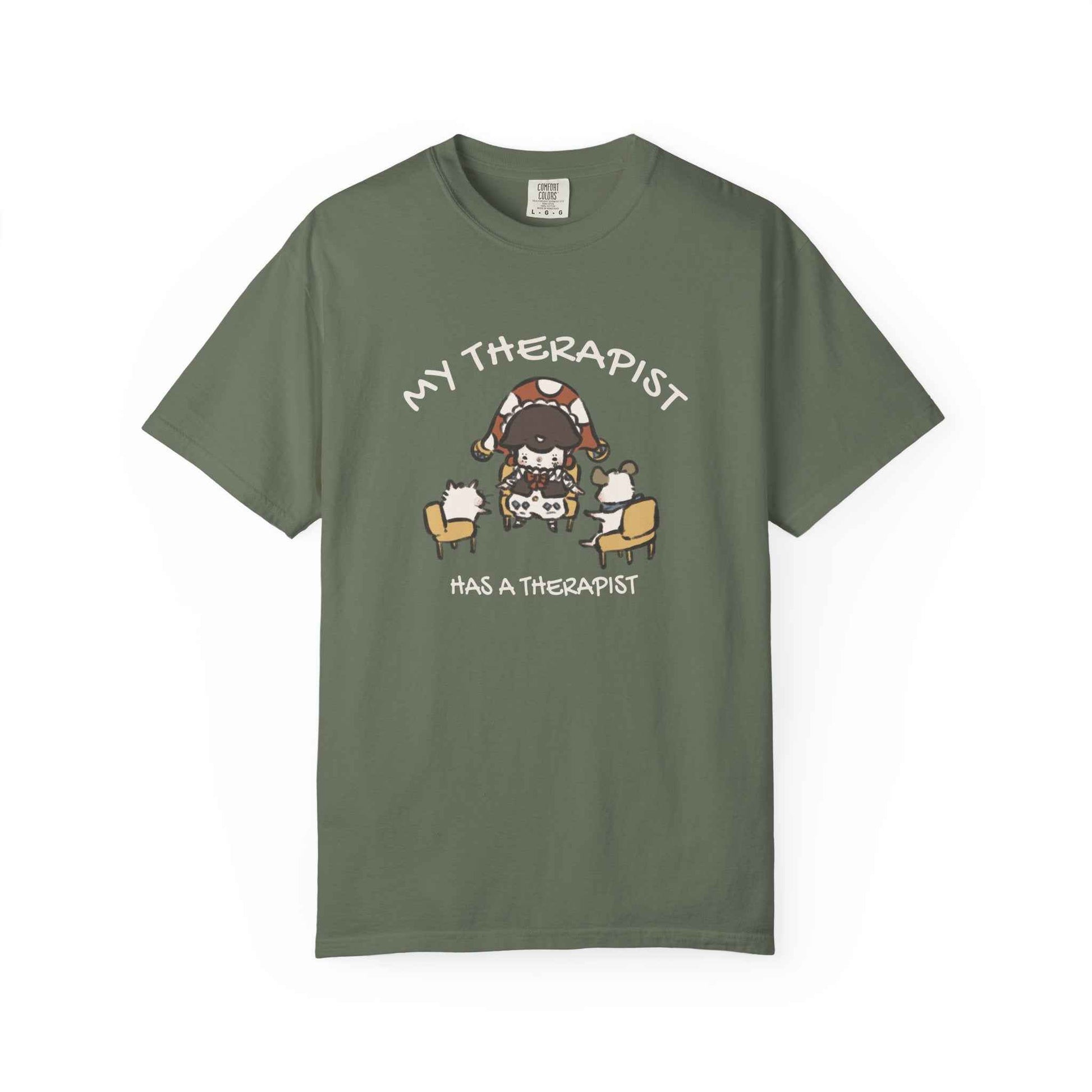 JPLAND My Therapist Has a Therapist T-Shirt