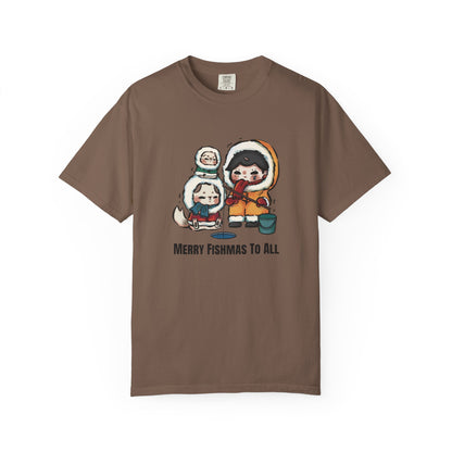 Ice fishing T-Shirt - Christmas Essential