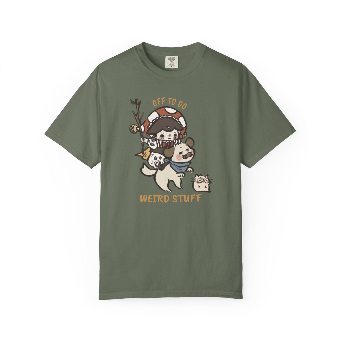 JPLAND Off To Do Weird Stuff T-Shirt