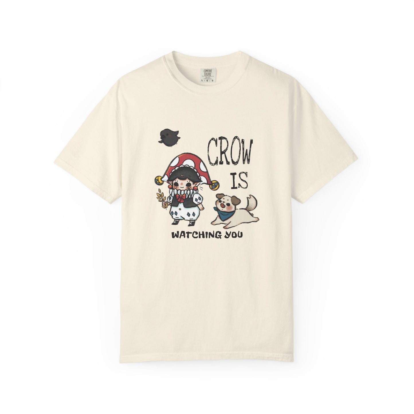 JPLAND Crow Is Watching T-Shirt