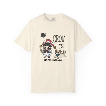 JPLAND Crow Is Watching T-Shirt