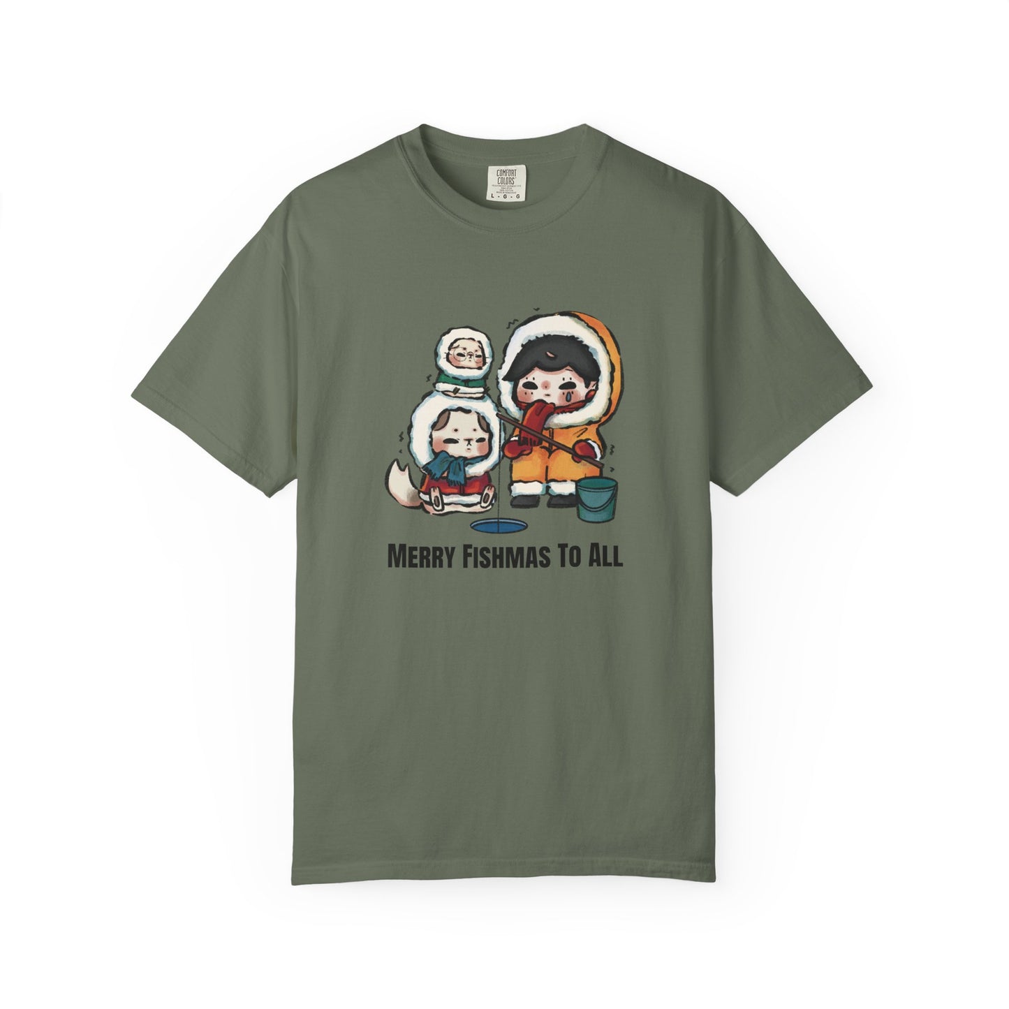 Ice fishing T-Shirt - Christmas Essential