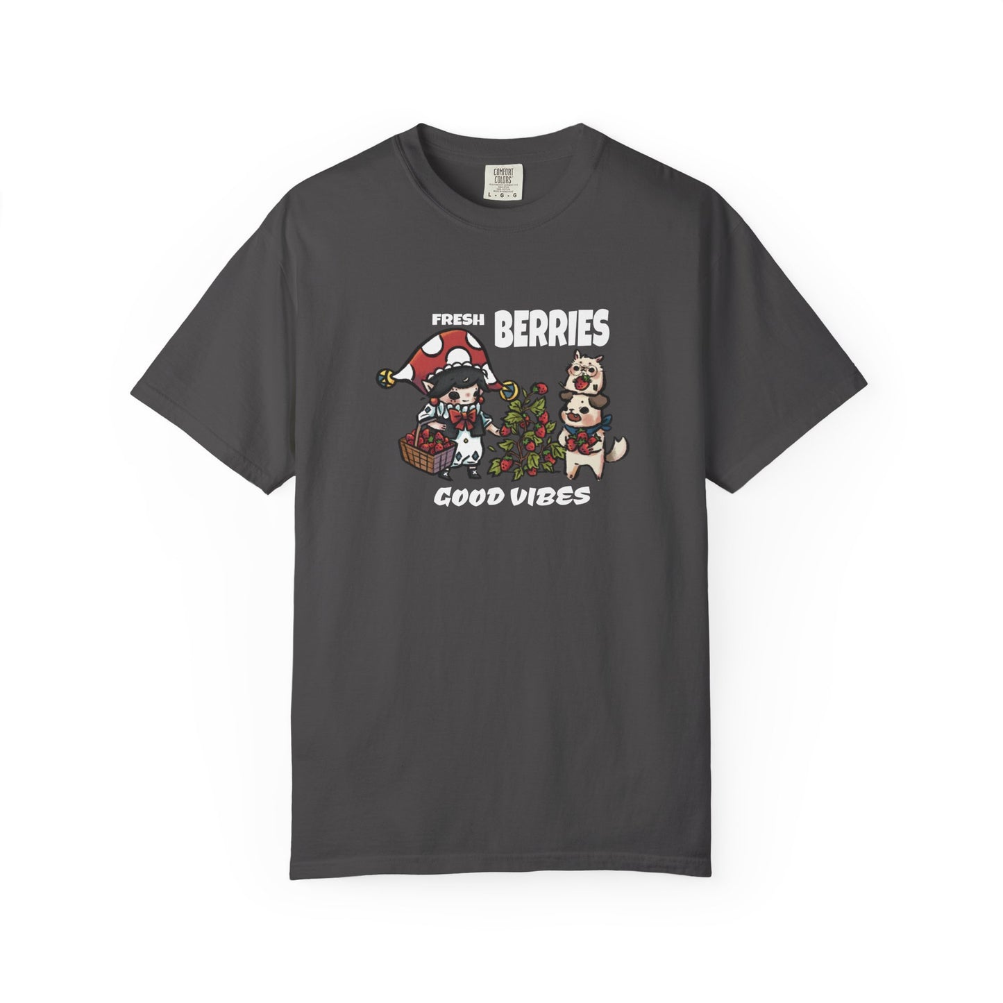 JPLAND Fresh Berries Good Vibes T-Shirt