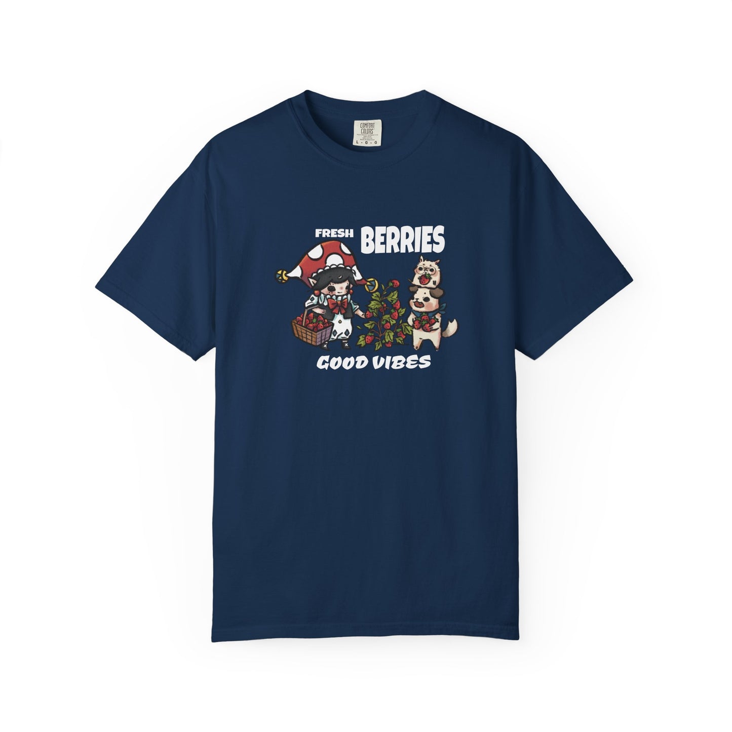 JPLAND Fresh Berries Good Vibes T-Shirt