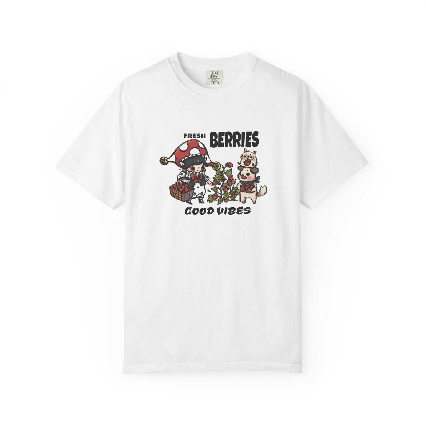 JPLAND Fresh Berries Good Vibes T-Shirt