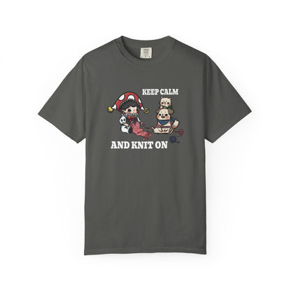 JPLAND Knitting Scarves T-Shirt