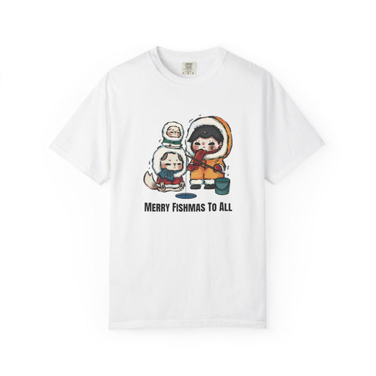 Ice fishing T-Shirt - Christmas Essential