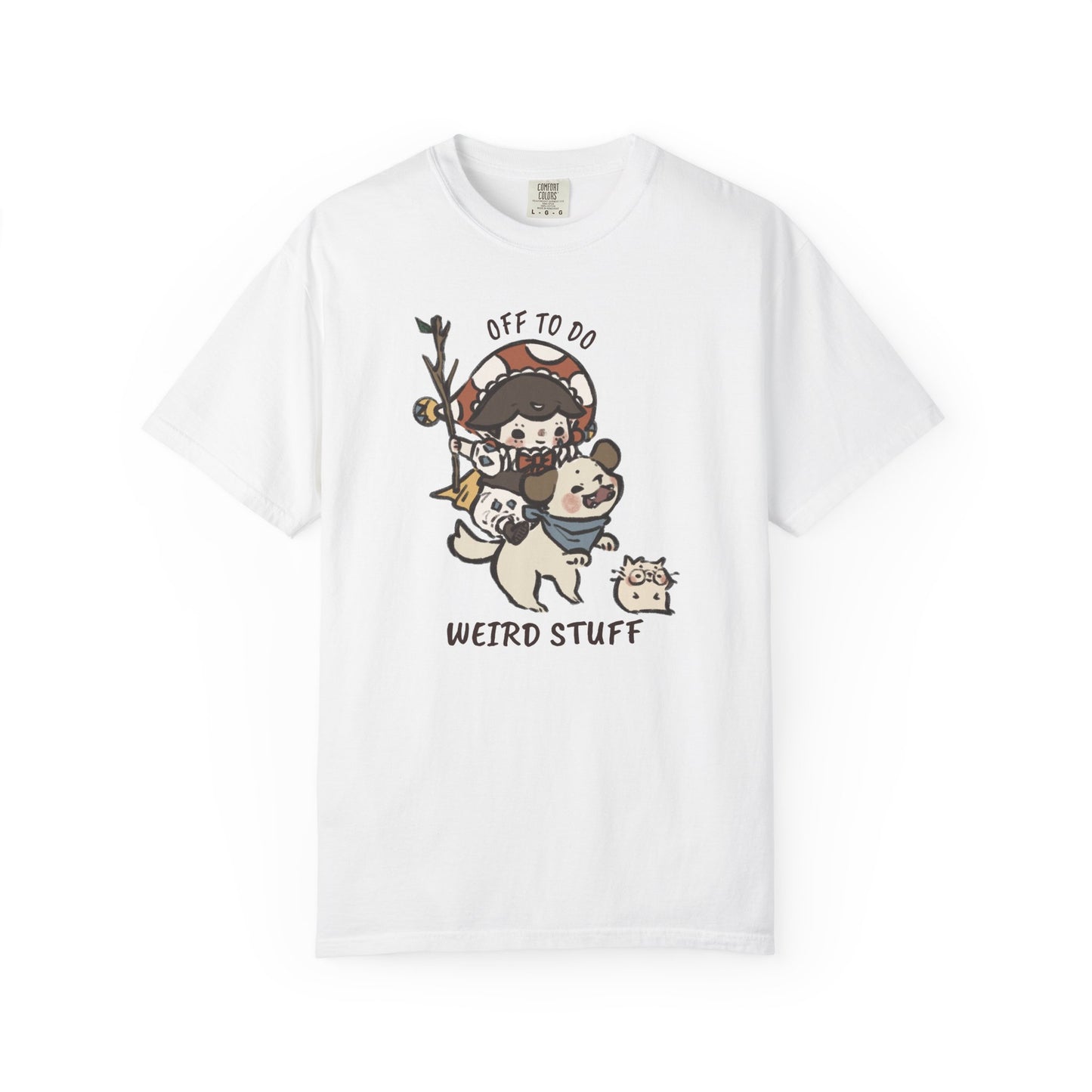 JPLAND Off To Do Weird Stuff T-Shirt