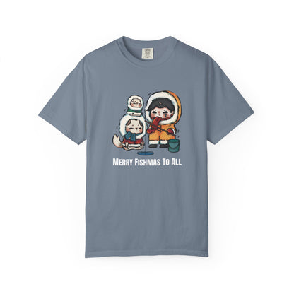 Ice fishing T-Shirt - Christmas Essential