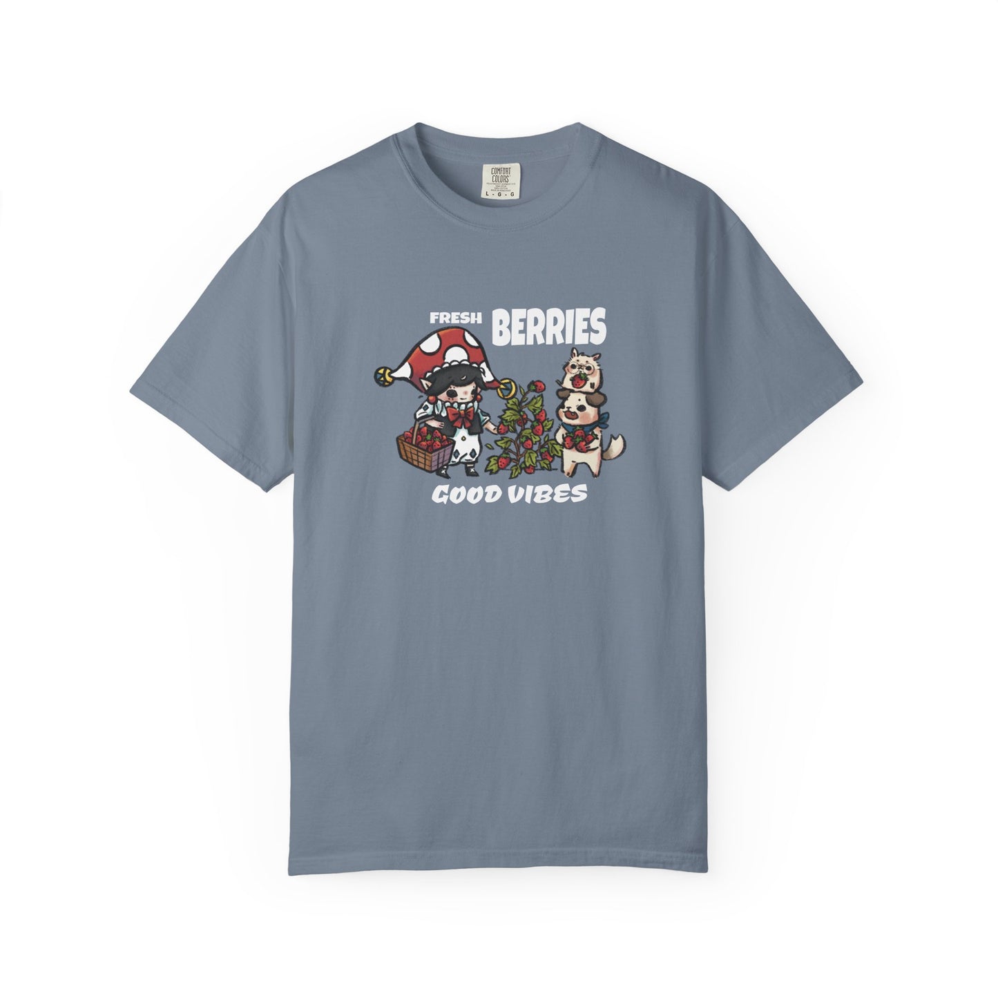 JPLAND Fresh Berries Good Vibes T-Shirt