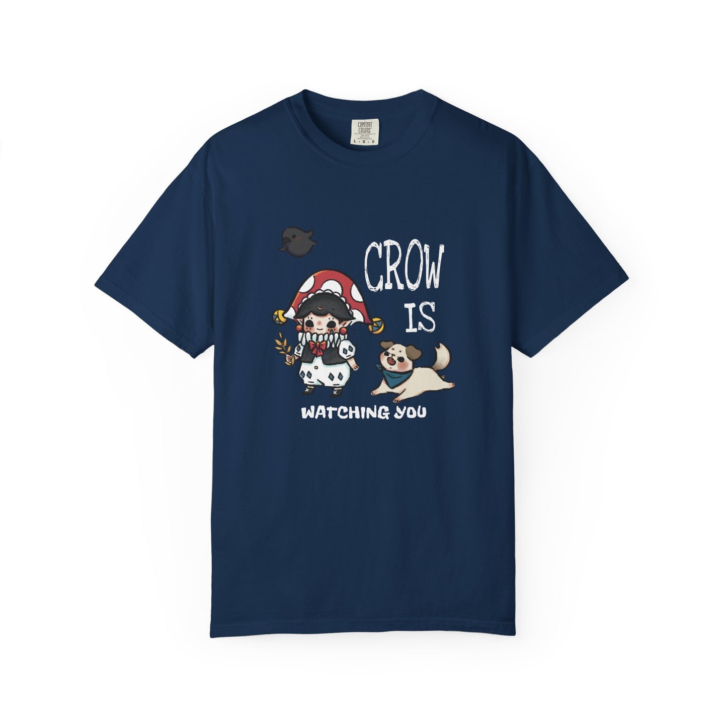 JPLAND Crow Is Watching T-Shirt