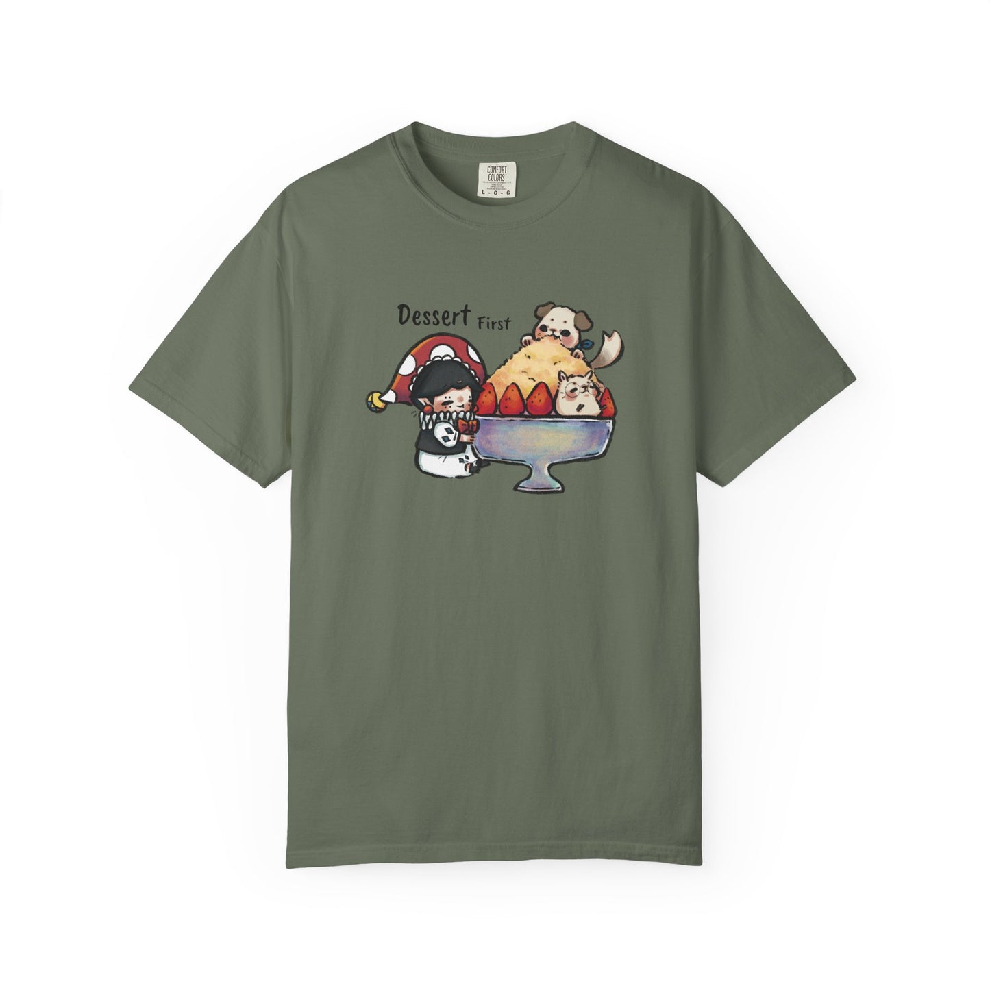 JPLAND Dessert First T-Shirt