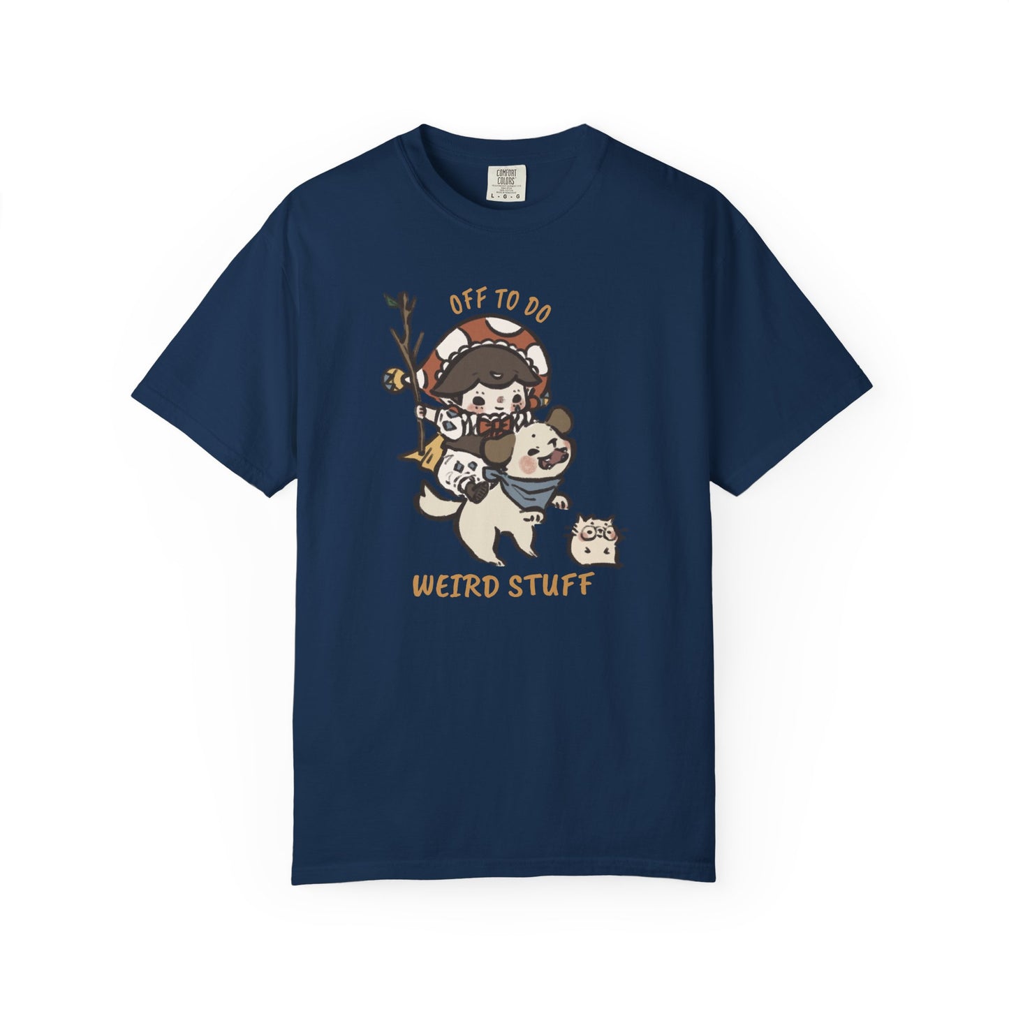 JPLAND Off To Do Weird Stuff T-Shirt