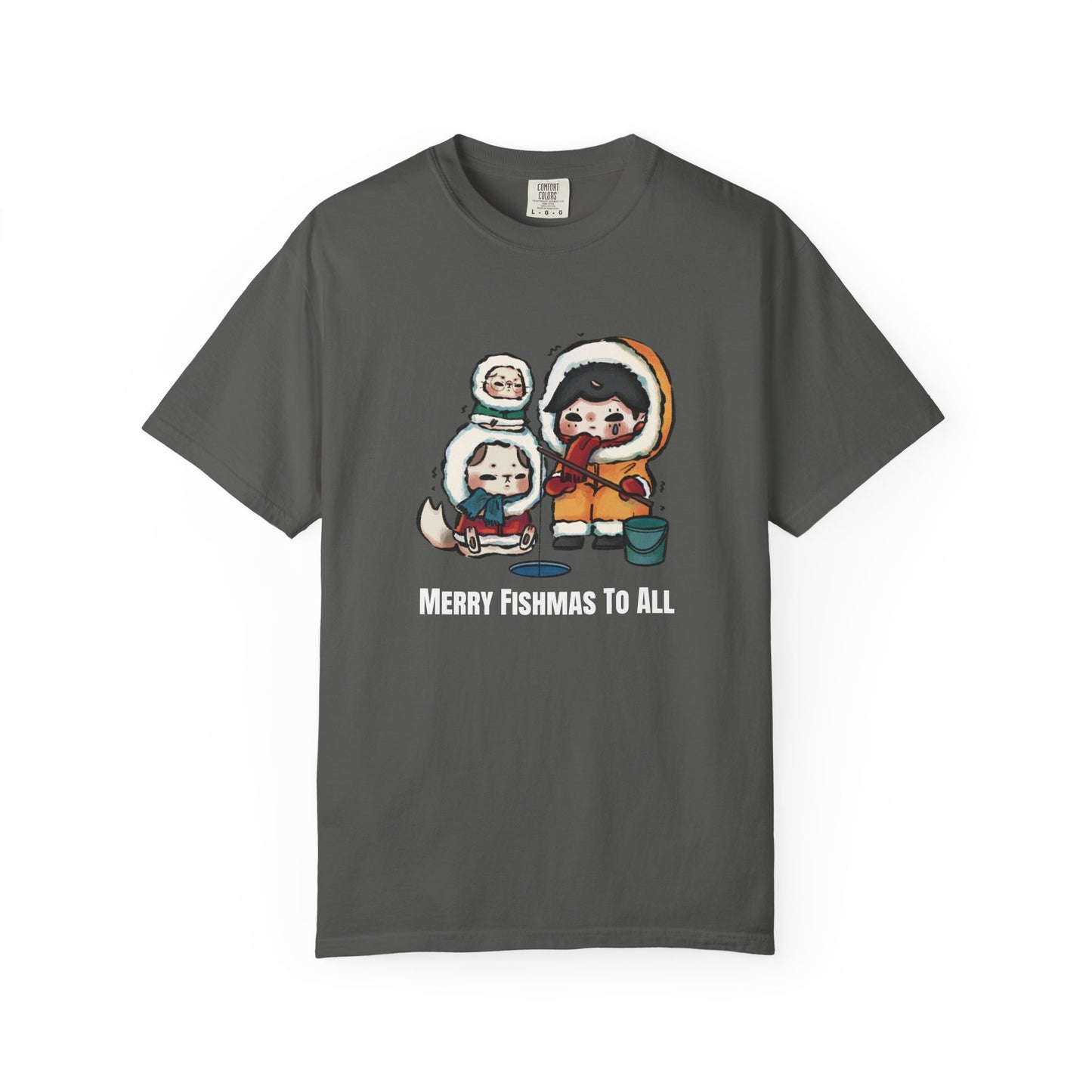 Ice fishing T-Shirt - Christmas Essential