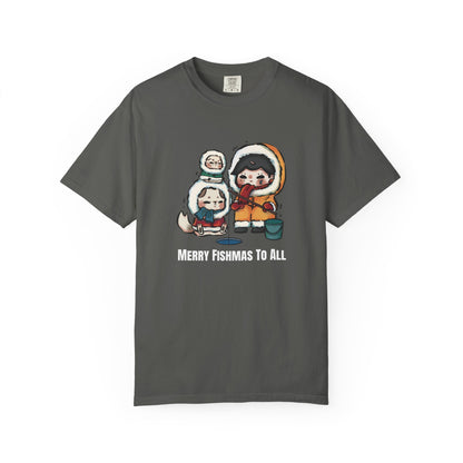 Ice fishing T-Shirt - Christmas Essential