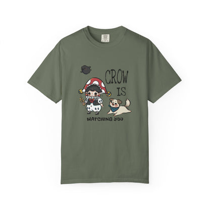 JPLAND Crow Is Watching T-Shirt