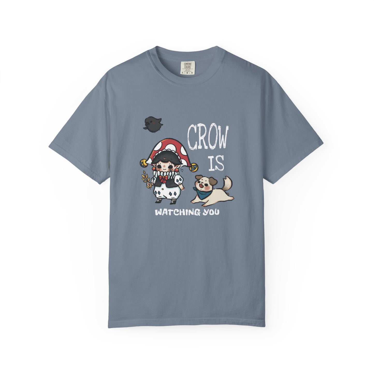 JPLAND Crow Is Watching T-Shirt