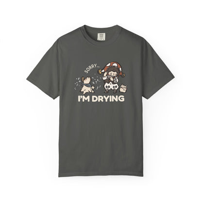 JPLAND Sorry I’m Drying T-Shirt