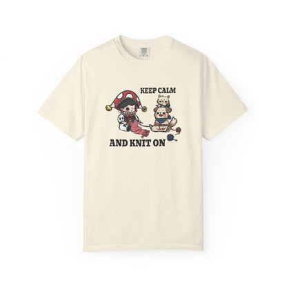 JPLAND Knitting Scarves T-Shirt