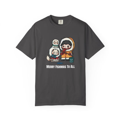 Ice fishing T-Shirt - Christmas Essential