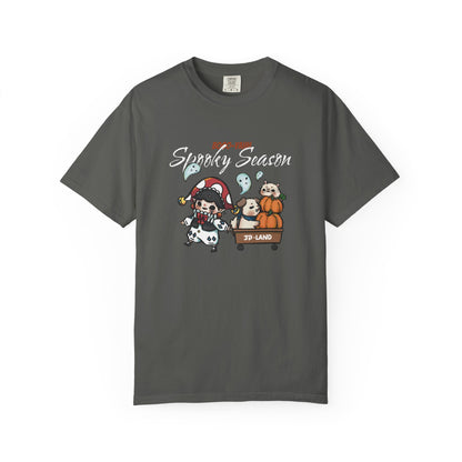 Halloween Pumpkin Truck T-Shirt - Spooky Season Essential