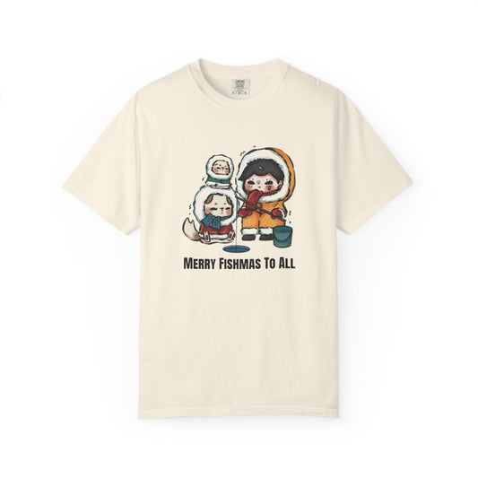 Ice fishing T-Shirt - Christmas Essential