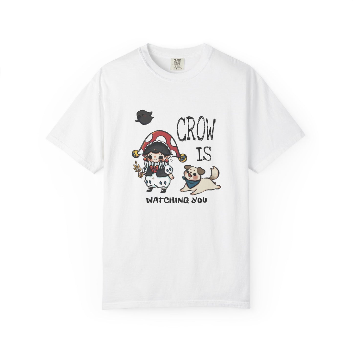 JPLAND Crow Is Watching T-Shirt
