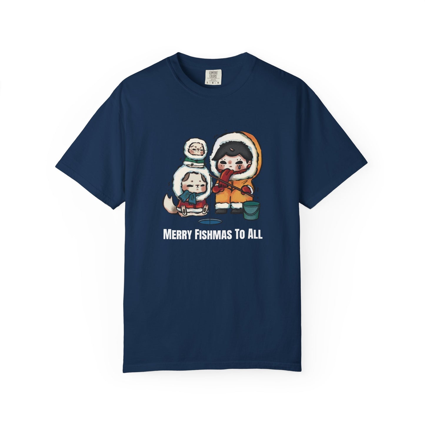 Ice fishing T-Shirt - Christmas Essential