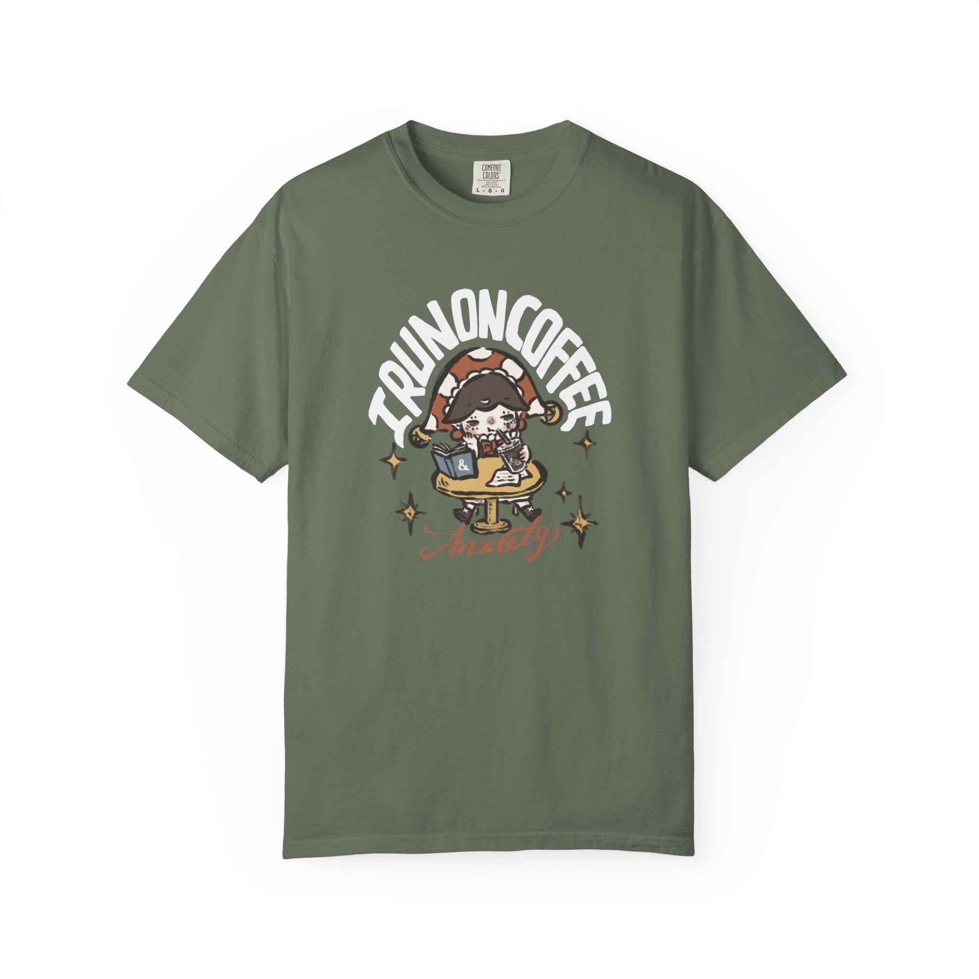 JPLAND I Run On Coffee T-Shirt