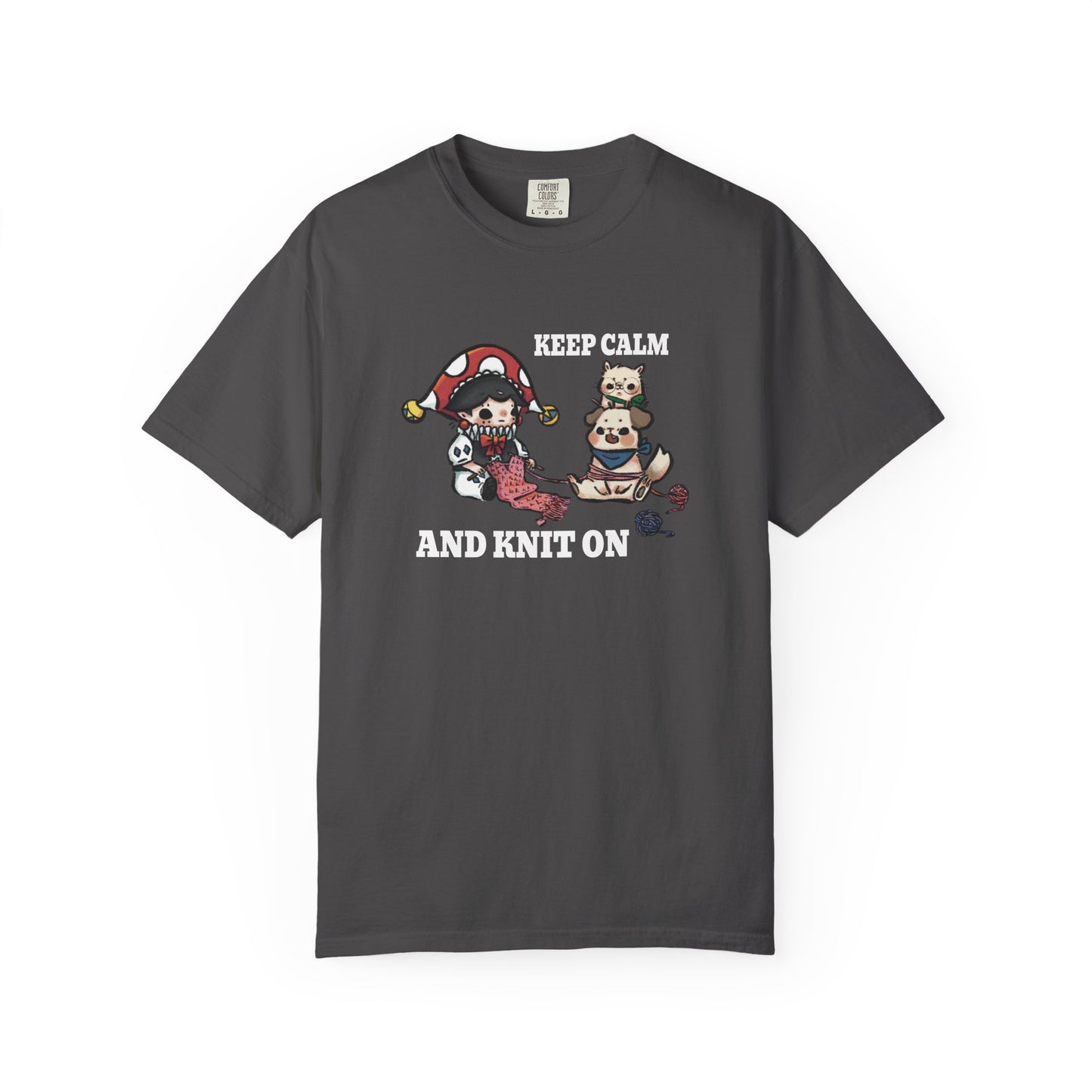 JPLAND Knitting Scarves T-Shirt