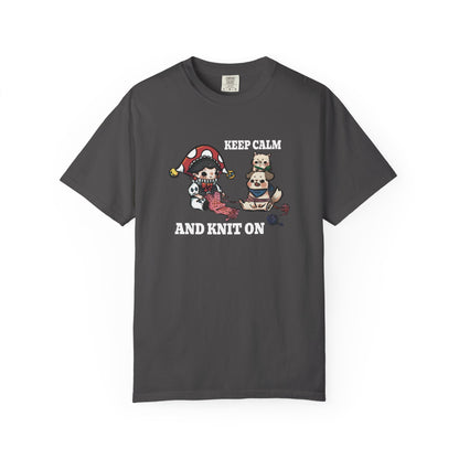 JPLAND Knitting Scarves T-Shirt