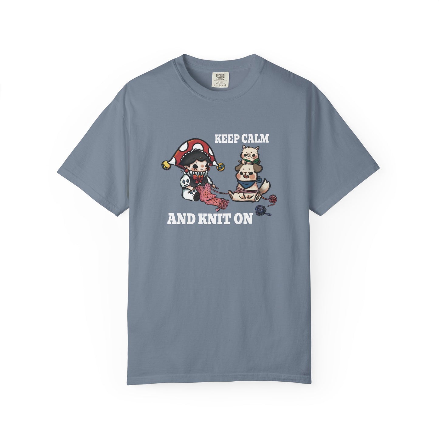 JPLAND Knitting Scarves T-Shirt