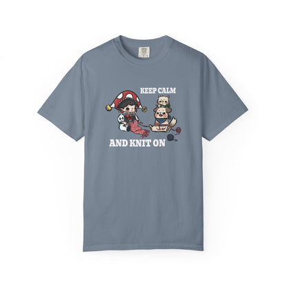 JPLAND Knitting Scarves T-Shirt
