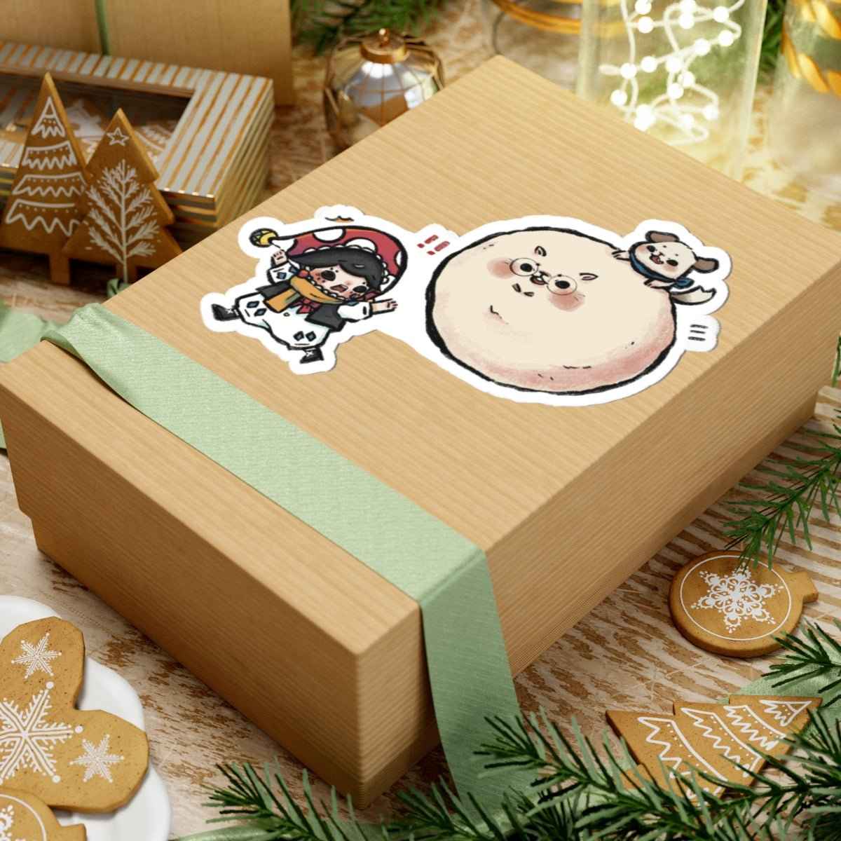 JPLAND Big Hamster Vinyl Sticker – Four Seasons Weekly Planner Set