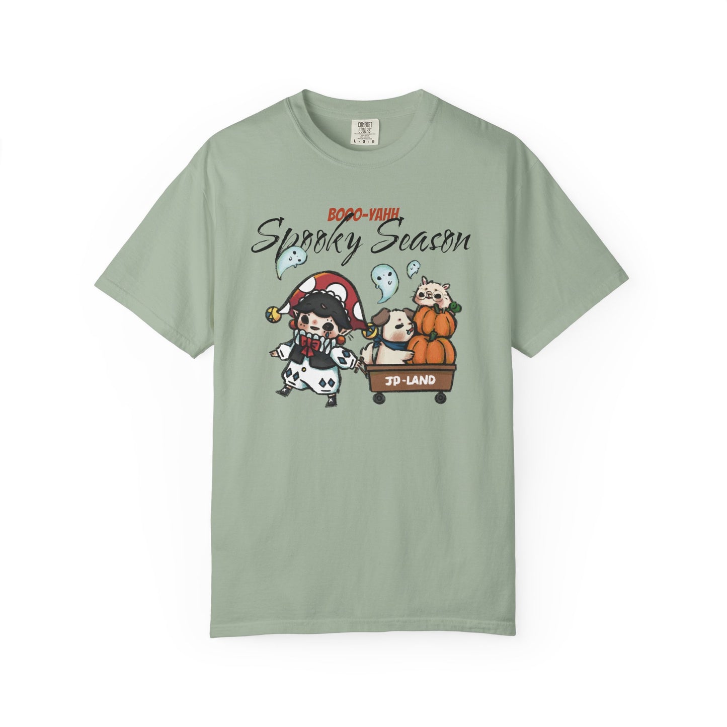 Comfort-color-T-Shirt-Bay-Halloween-Pumpkin-Truck
