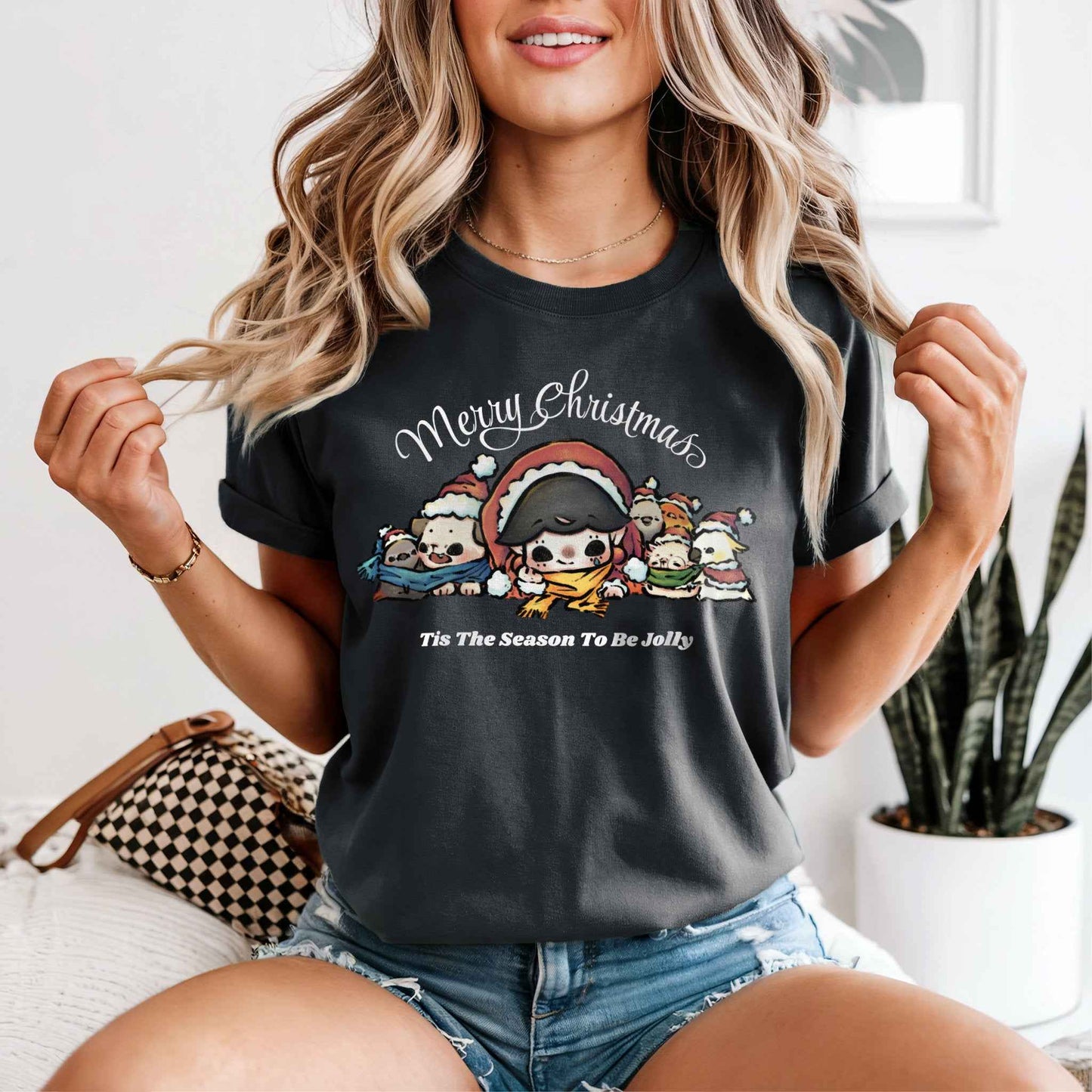 Christmas group photo T-Shirt - Spooky Season Essential