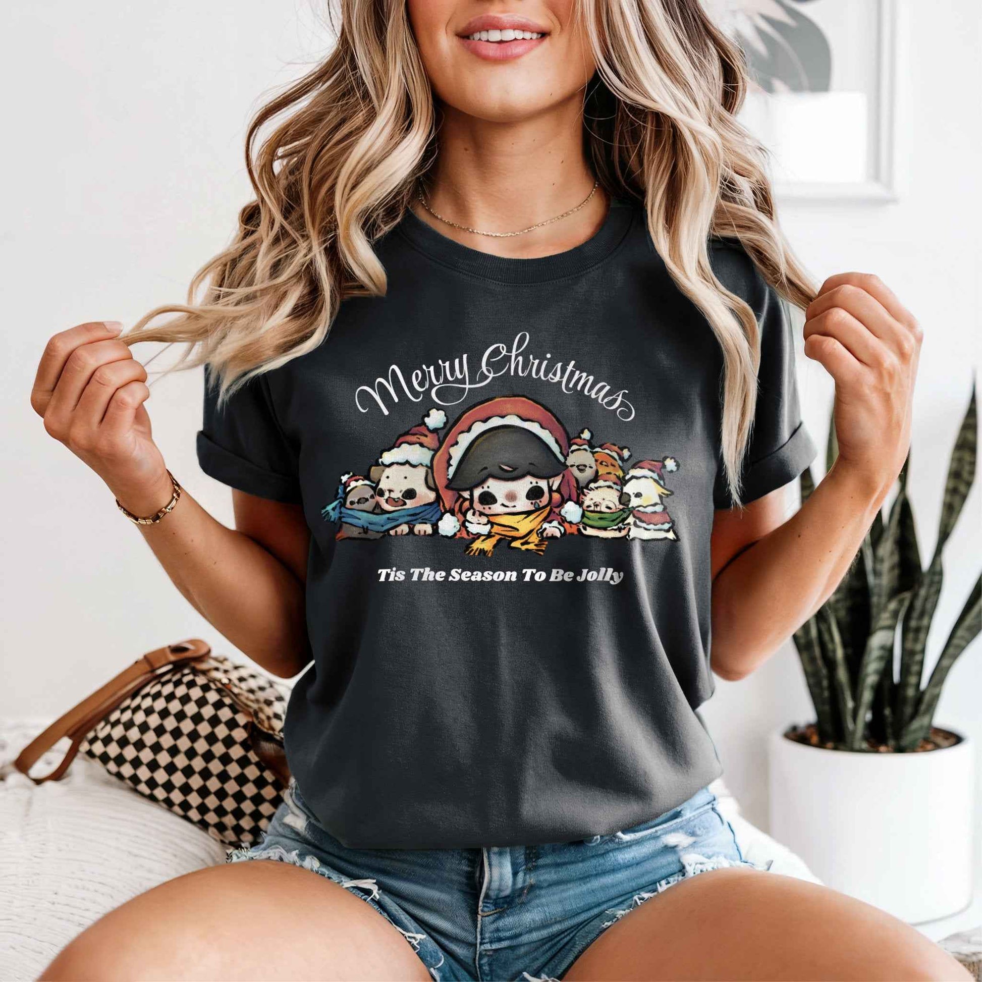 Christmas group photo T-Shirt - Spooky Season Essential