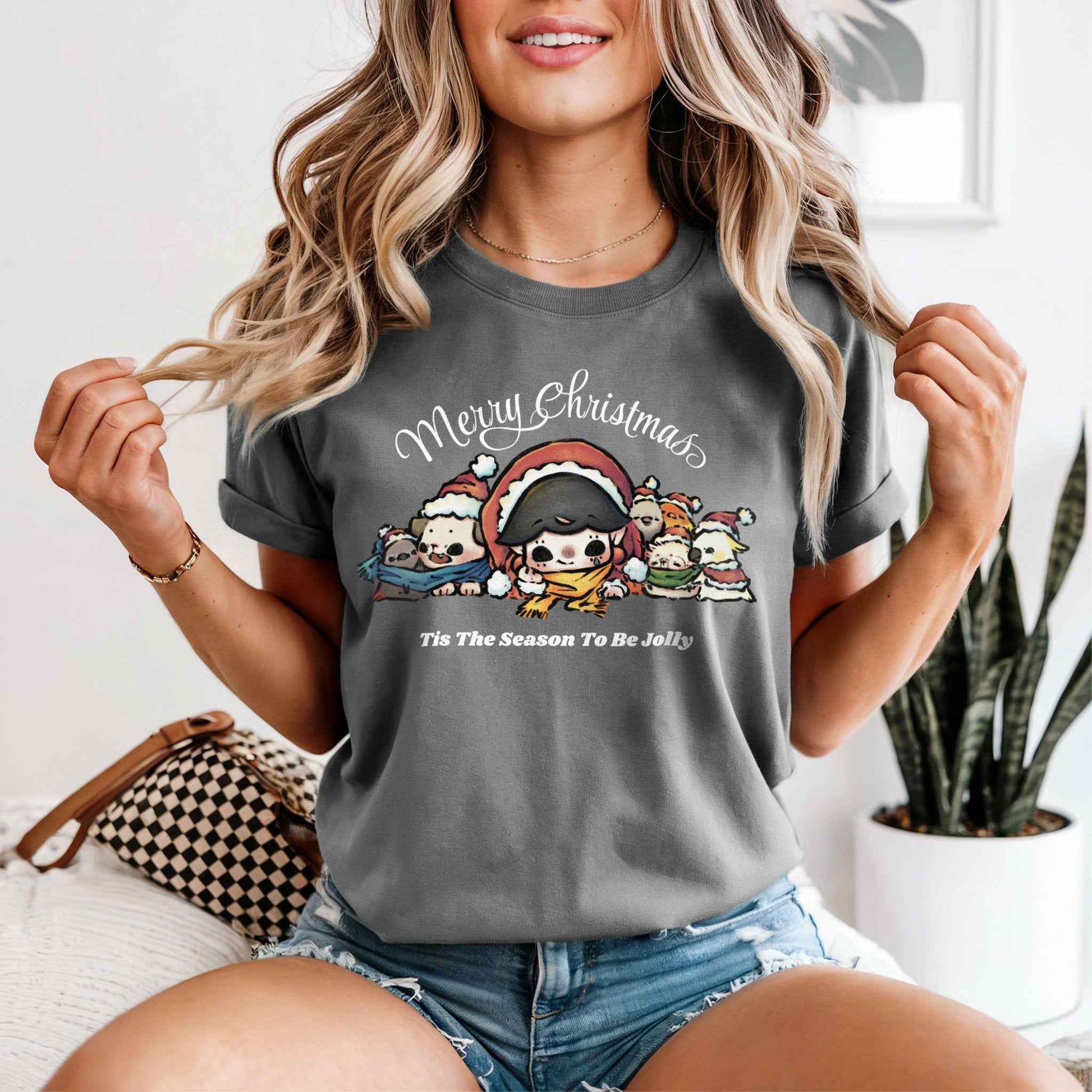 Christmas group photo T-Shirt - Spooky Season Essential