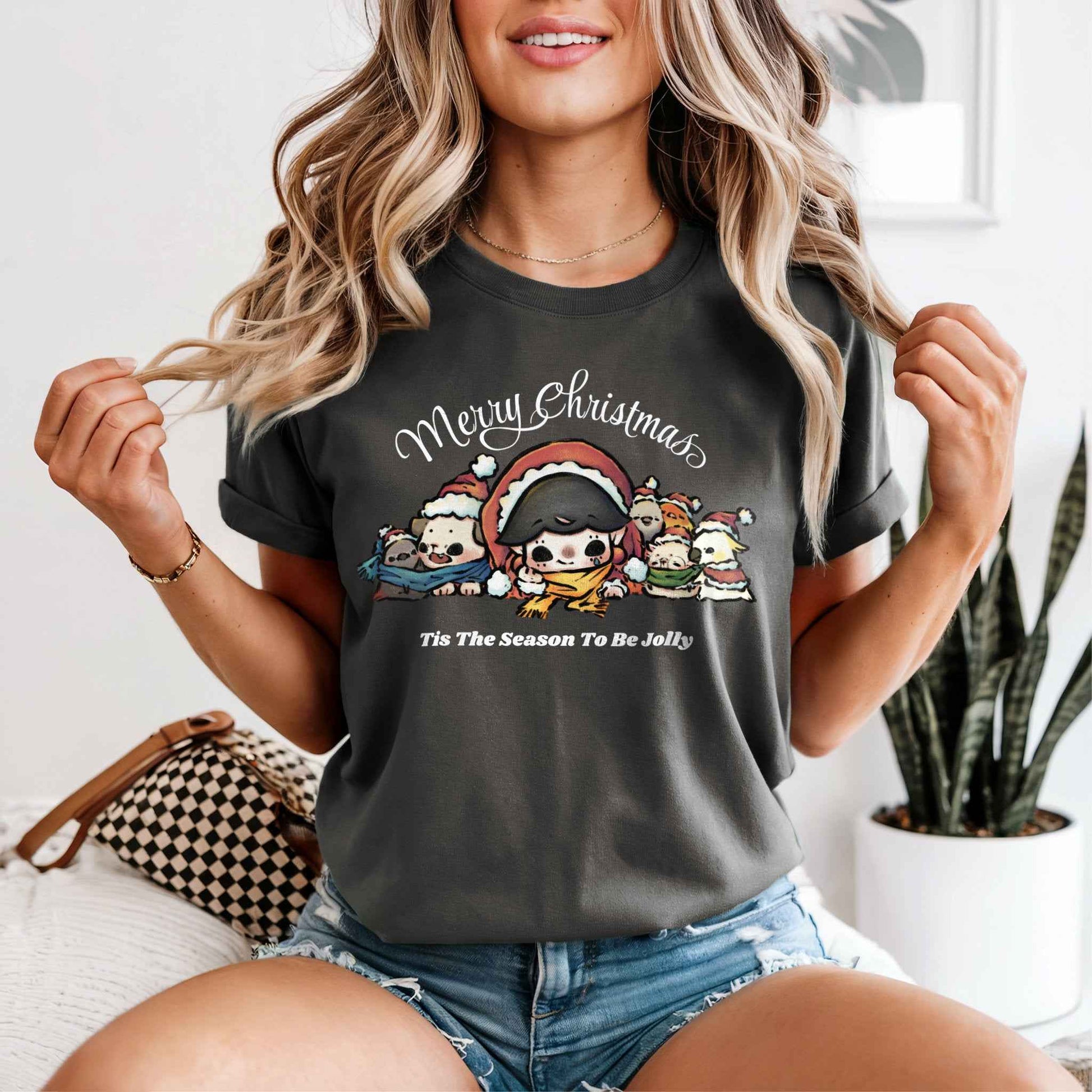 Christmas group photo T-Shirt - Spooky Season Essential