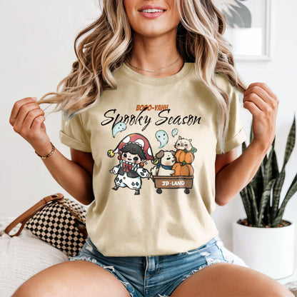 Comfort-color-T-Shirt-Halloween-Pumpkin-Truck-Ivory