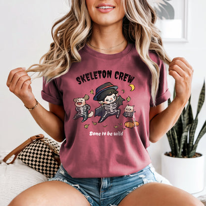 Comfort-color-T-Shirt-Skeleton-Dressup-Crimson